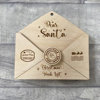 wooden Envelope for Letter to Santa