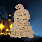 Pumpkin Trick or Treat Halloween Decoration