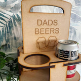 Personalised Beer Carrier - Father's Day Gifts 6mm MDF
