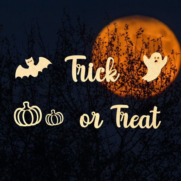 Halloween Trick or Treat Word & Shape Pack